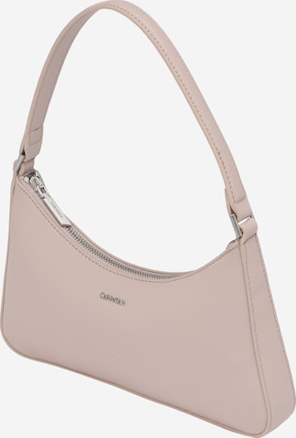 Calvin Klein Shoulder Bag 'Must' in Grey