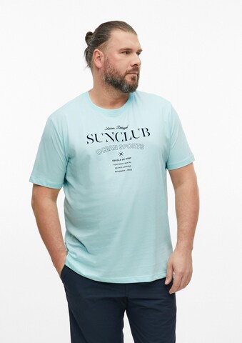 s.Oliver Men Big Sizes T-Shirt in Blau: Vorderseite