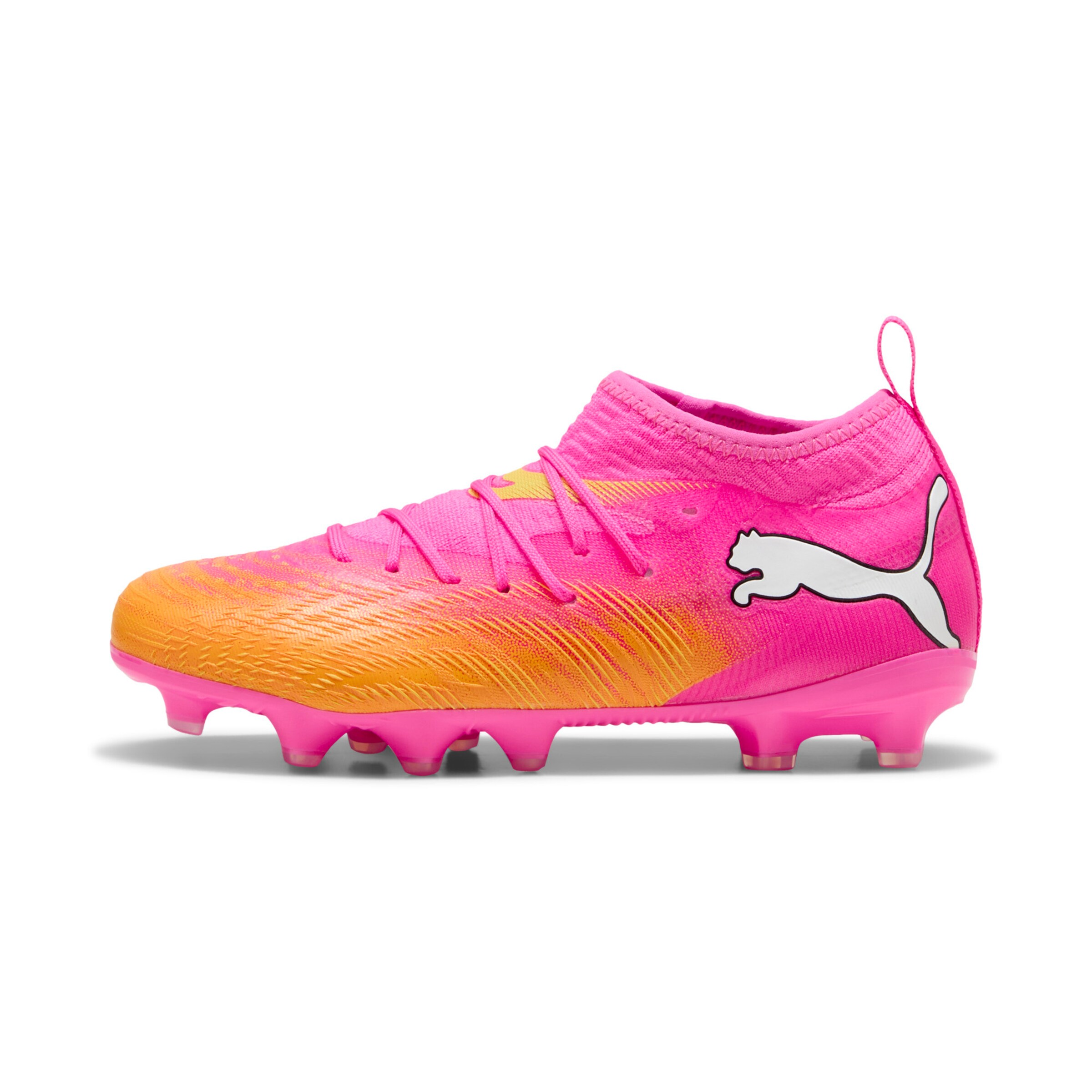 PUMA Athletic Shoes 'Future 9 Match' in Pink: front