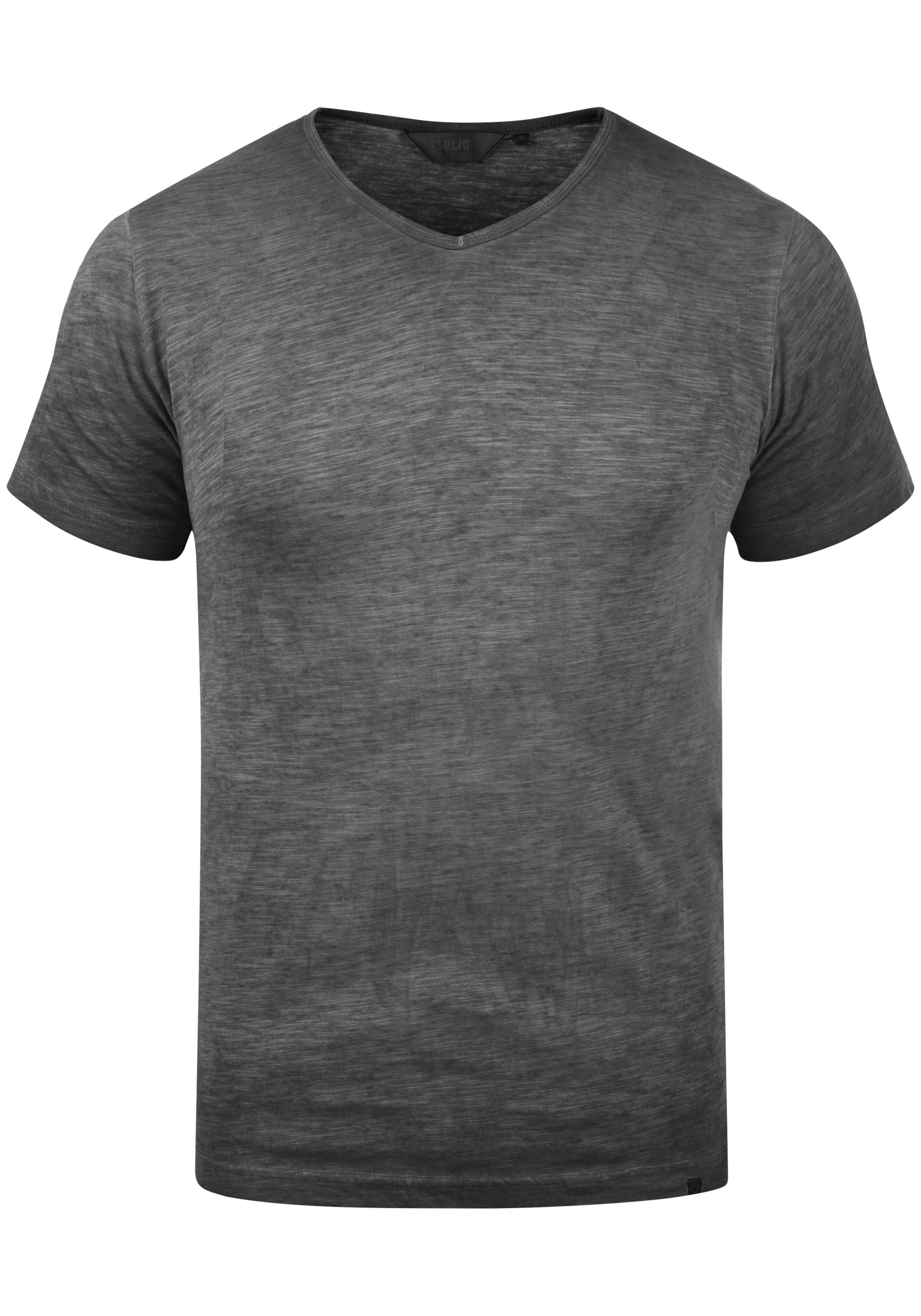 !Solid T-Shirt 'Conley' in Schwarz: Vorderseite