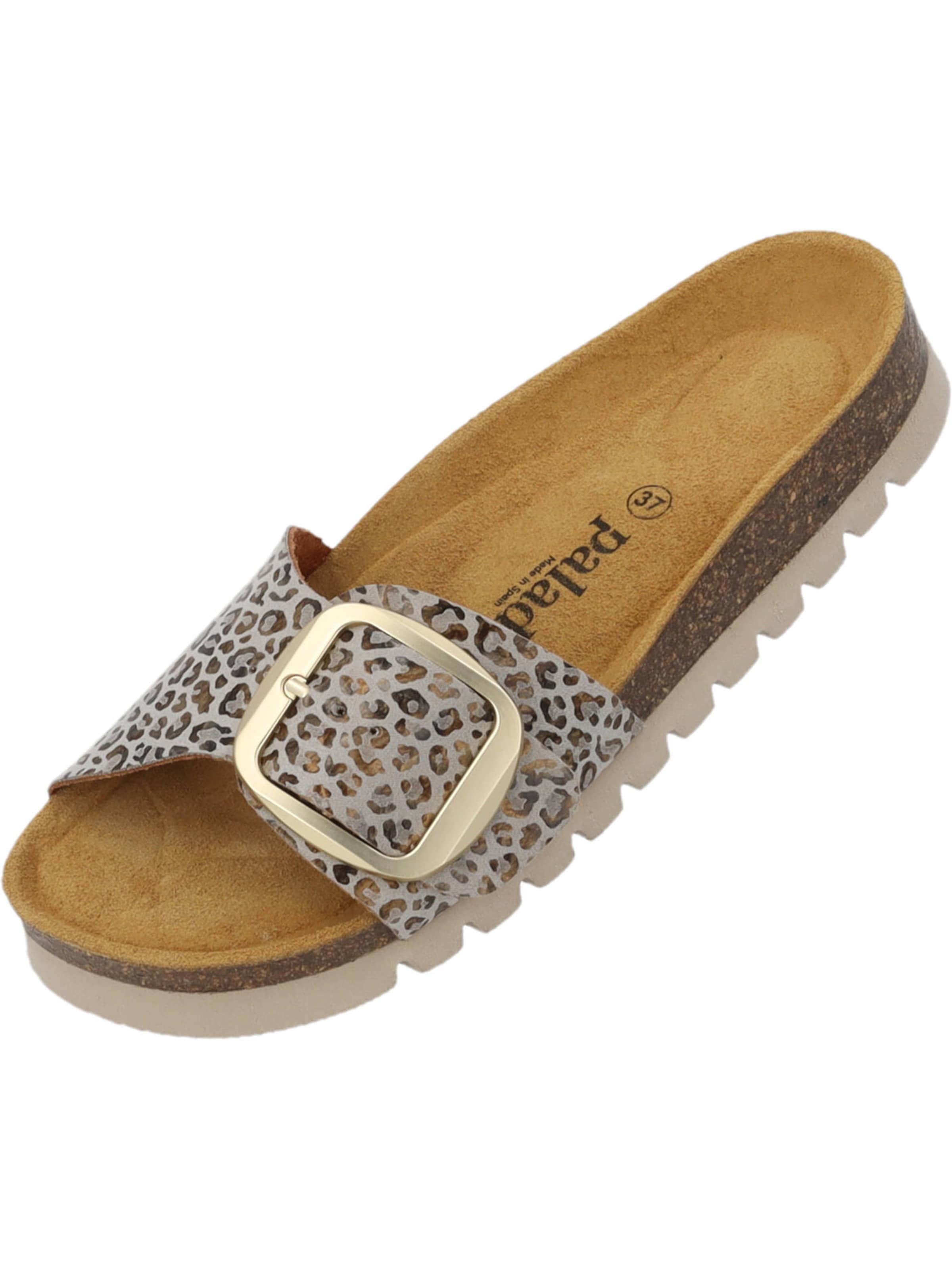 Palado Mule 'Malta' in Beige: front