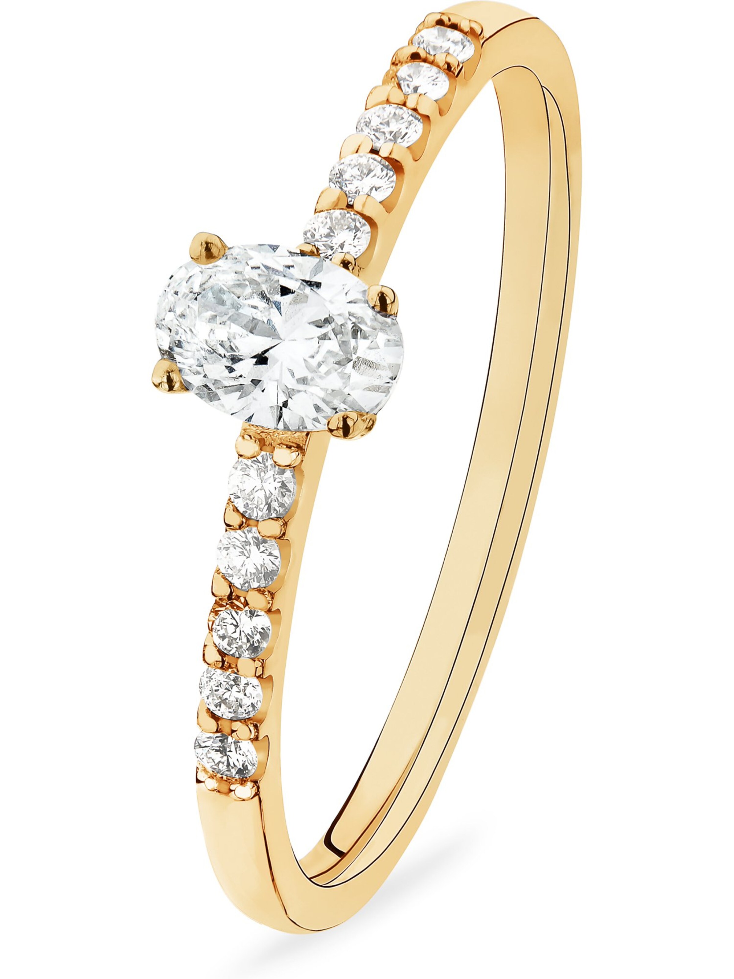 CHRIST Ring in Yellow: front