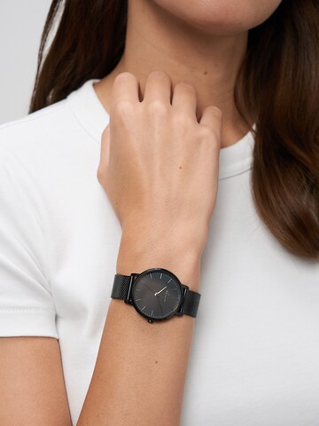 s.Oliver Analog watch in Black: front