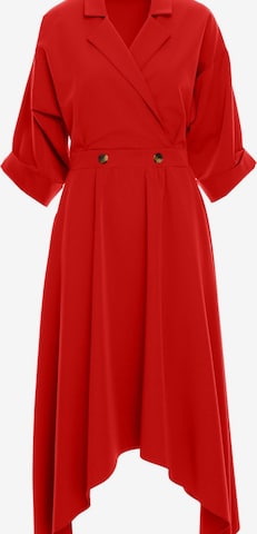 Makover - Vestido en rojo: frente