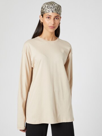 Hoermanseder x About You Shirt 'Cami' in Beige: predná strana