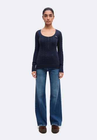 HOLLISTER Sweater in Blue: front