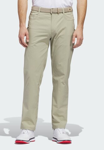 Regular Pantalon de sport 'Ultimate365+' ADIDAS PERFORMANCE en marron : devant