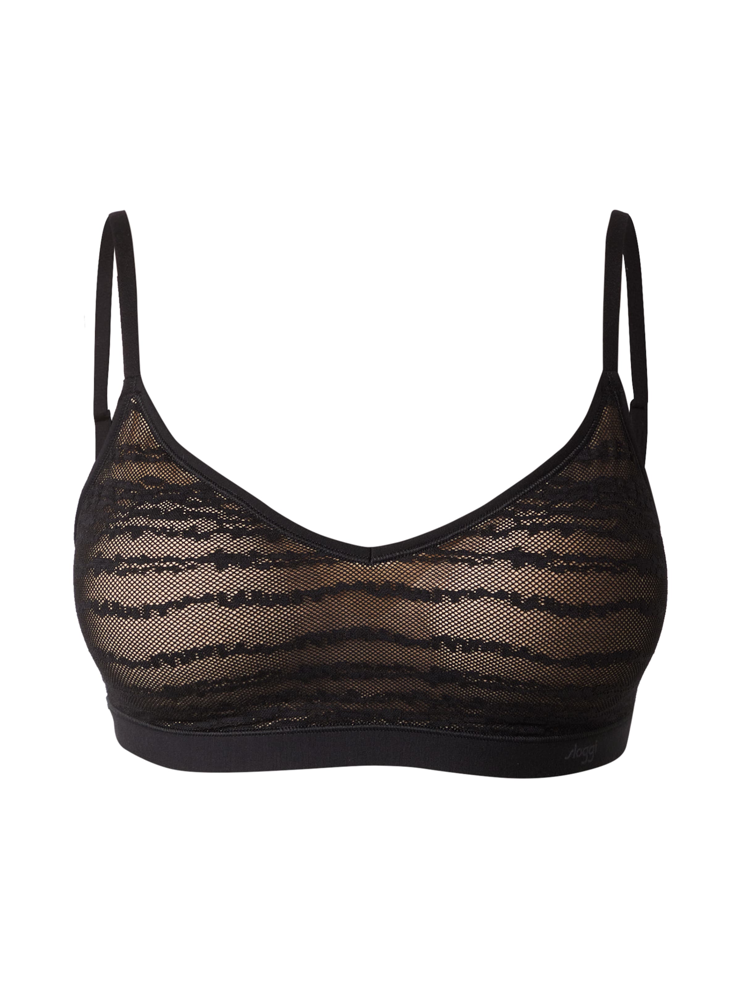 juoda SLOGGI Biustjė Liemenėlė 'FREE Evolve': priekis