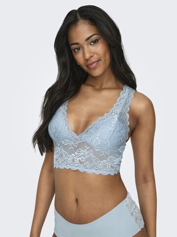 ONLY Triangle Bra 'ONLChloe' in Blue