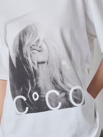 Top ' CocøCC ' di co'couture in bianco