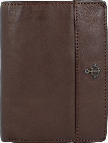 Harbour 2nd Wallet in Brown: front