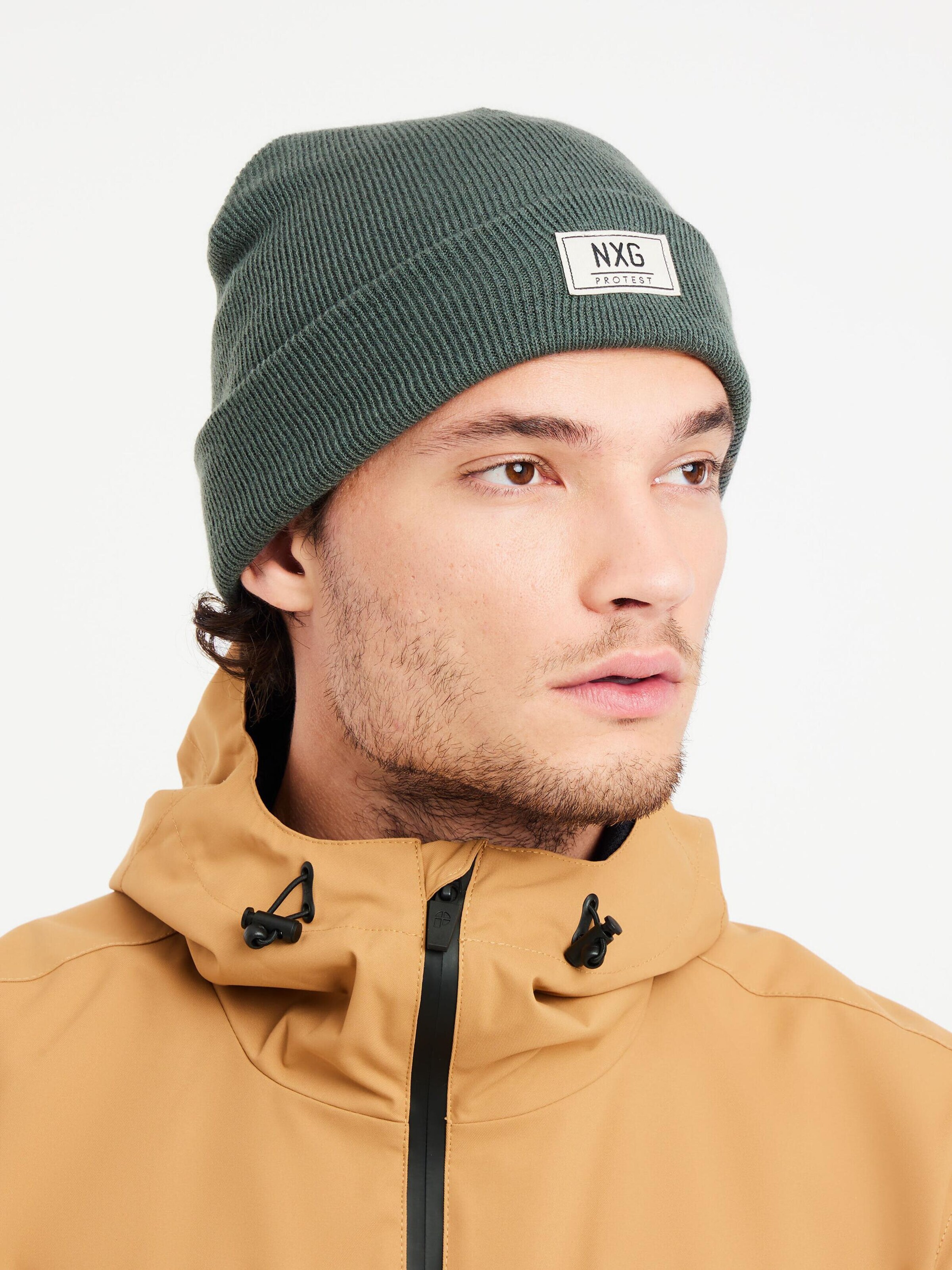 PROTEST Beanie 'NXG OKOWA' in Green: front