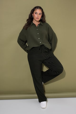 Studio Untold Wide leg Broek in Groen
