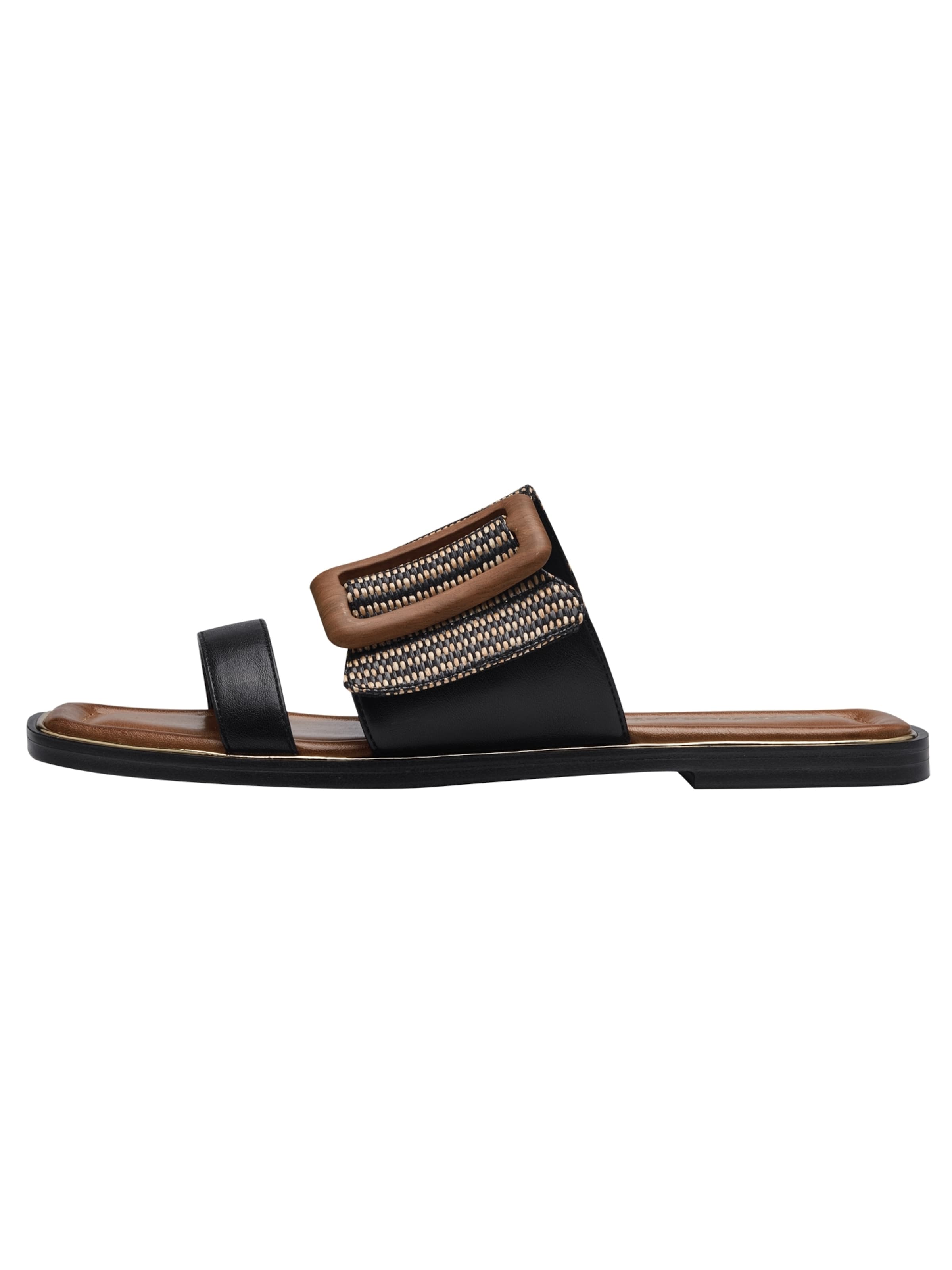 Tamaris Pantolette in Schwarz