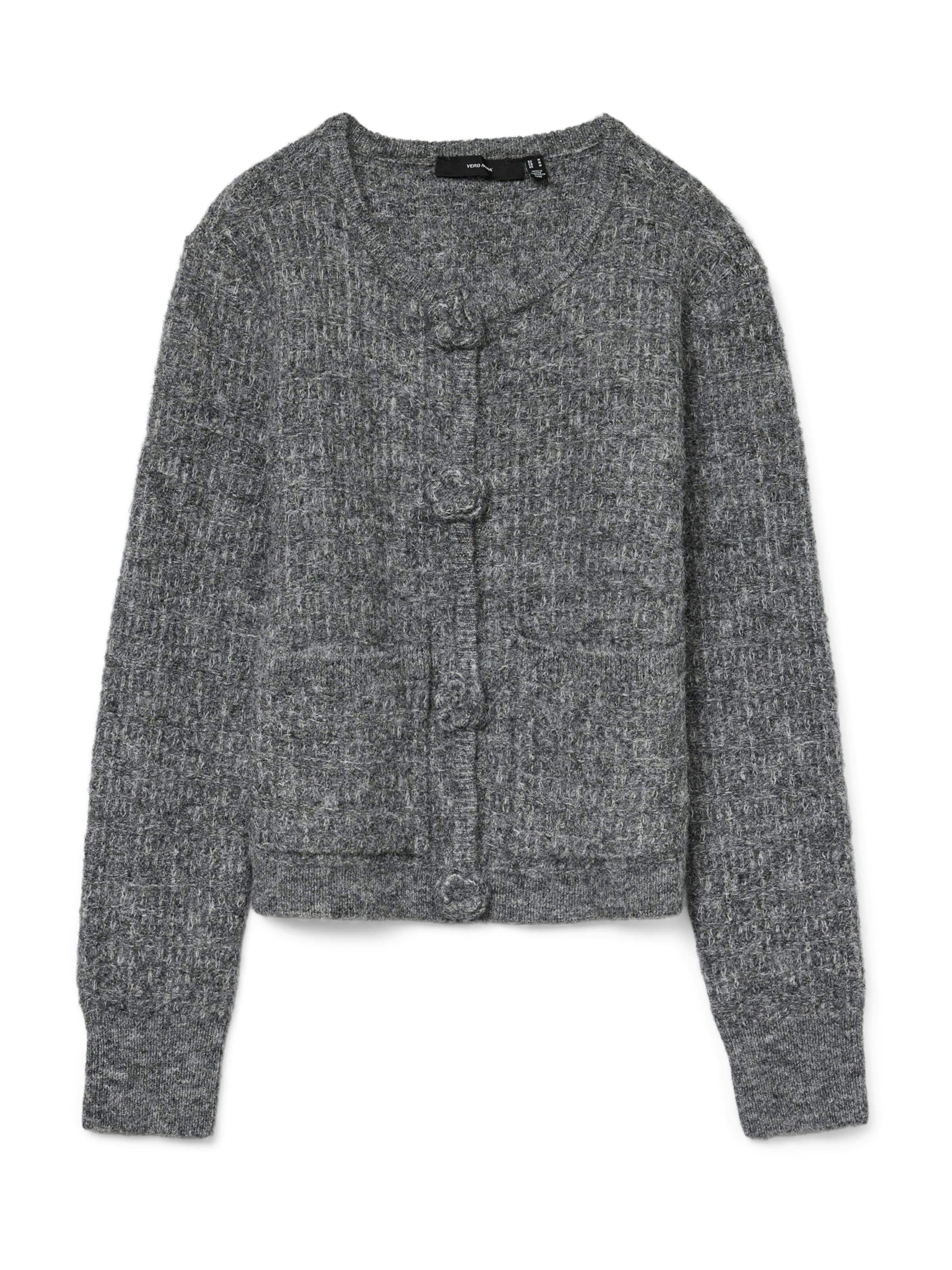 Giacchetta 'VMBLOSSOM' di VERO MODA in grigio: frontale