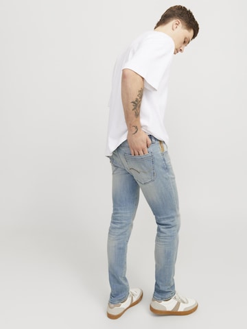 JACK & JONES Slimfit Jeans in Blauw