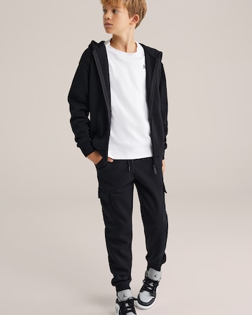 WE Fashion Mikina – černá