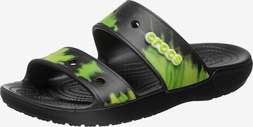 Crocs Strand-/badschoen in Zwart: voorkant