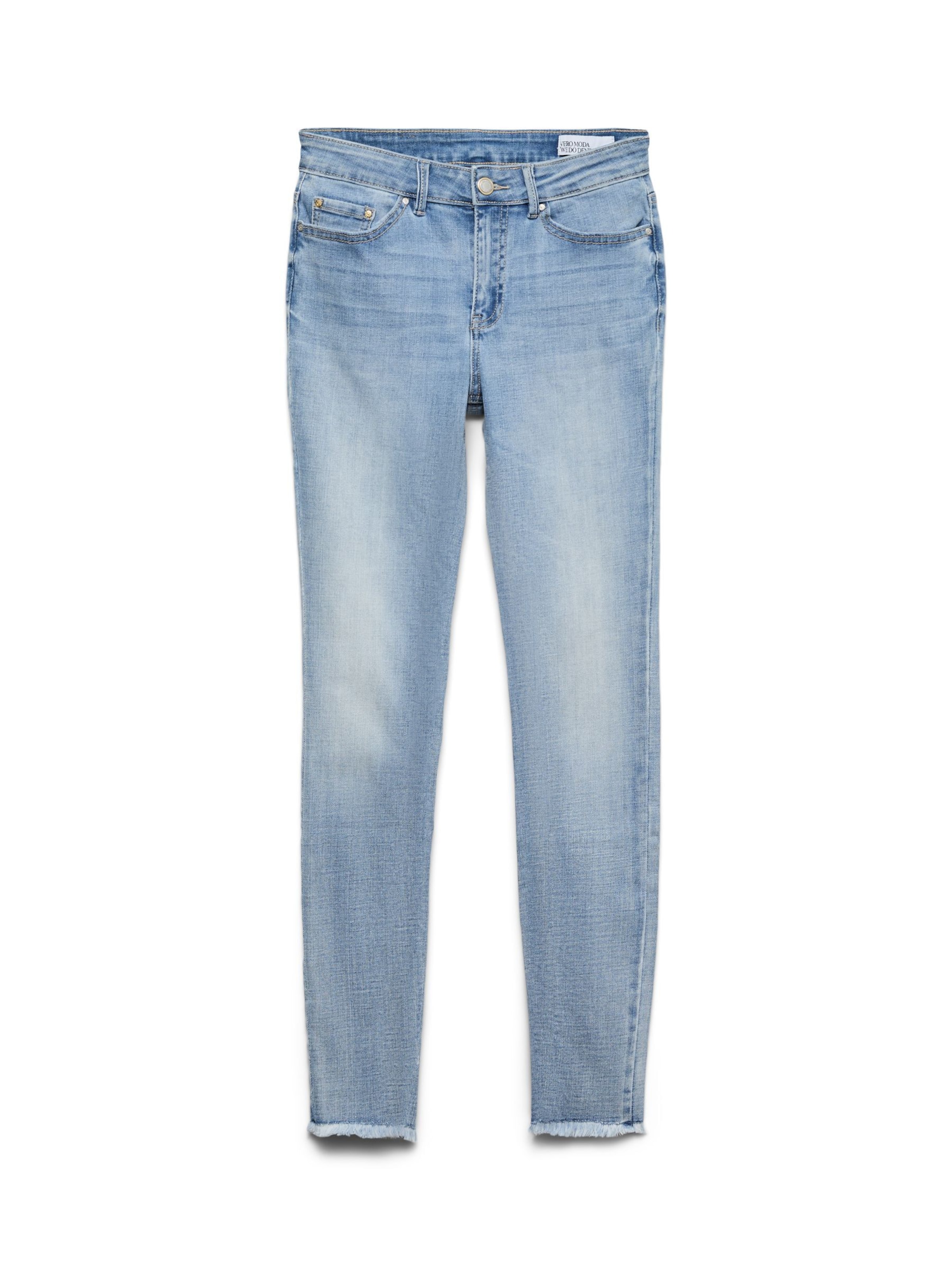 VERO MODA - Skinny Vaquero 'VMFlash' en azul: frente