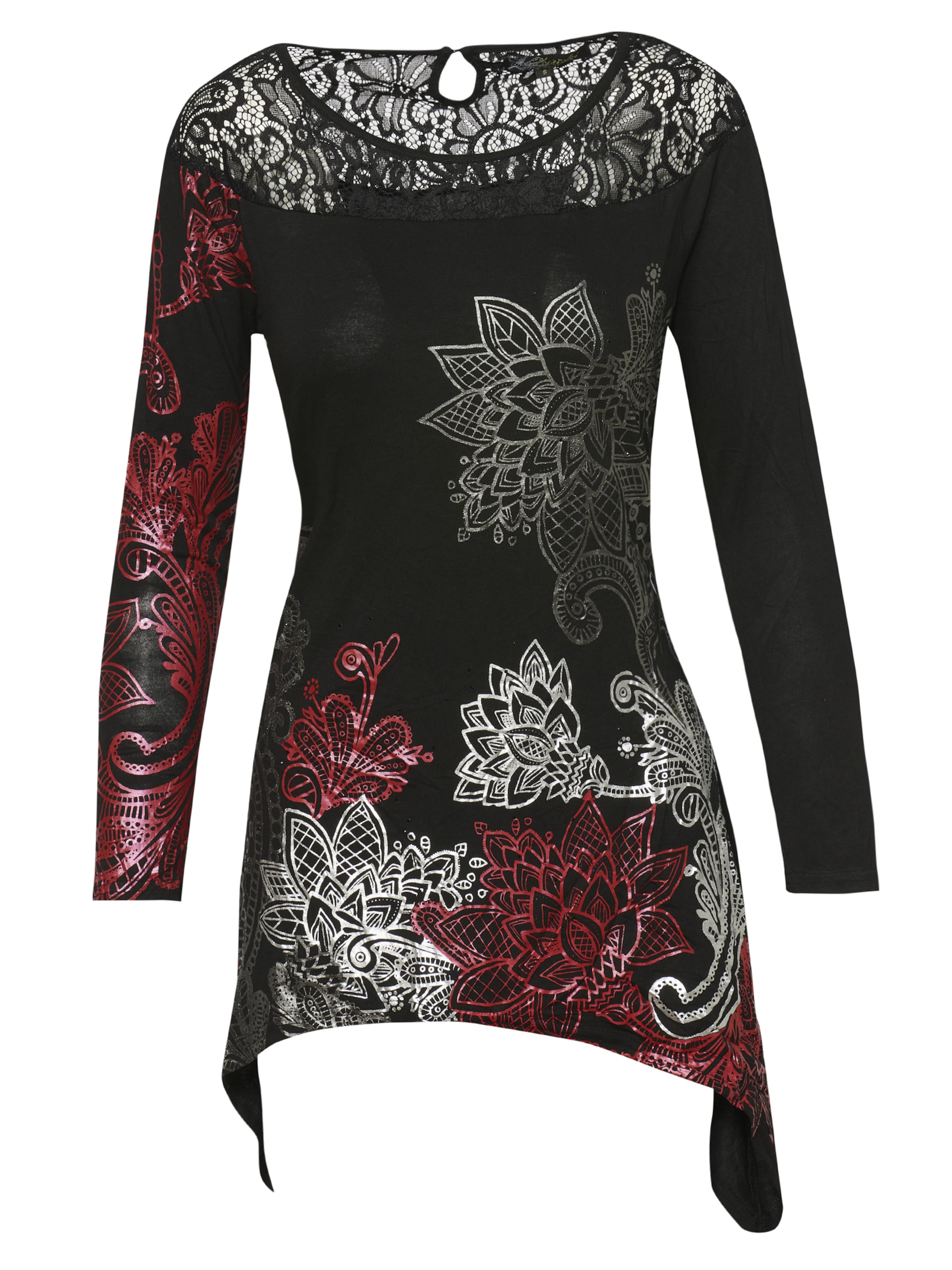 Maglietta di KOROSHI in nero: frontale