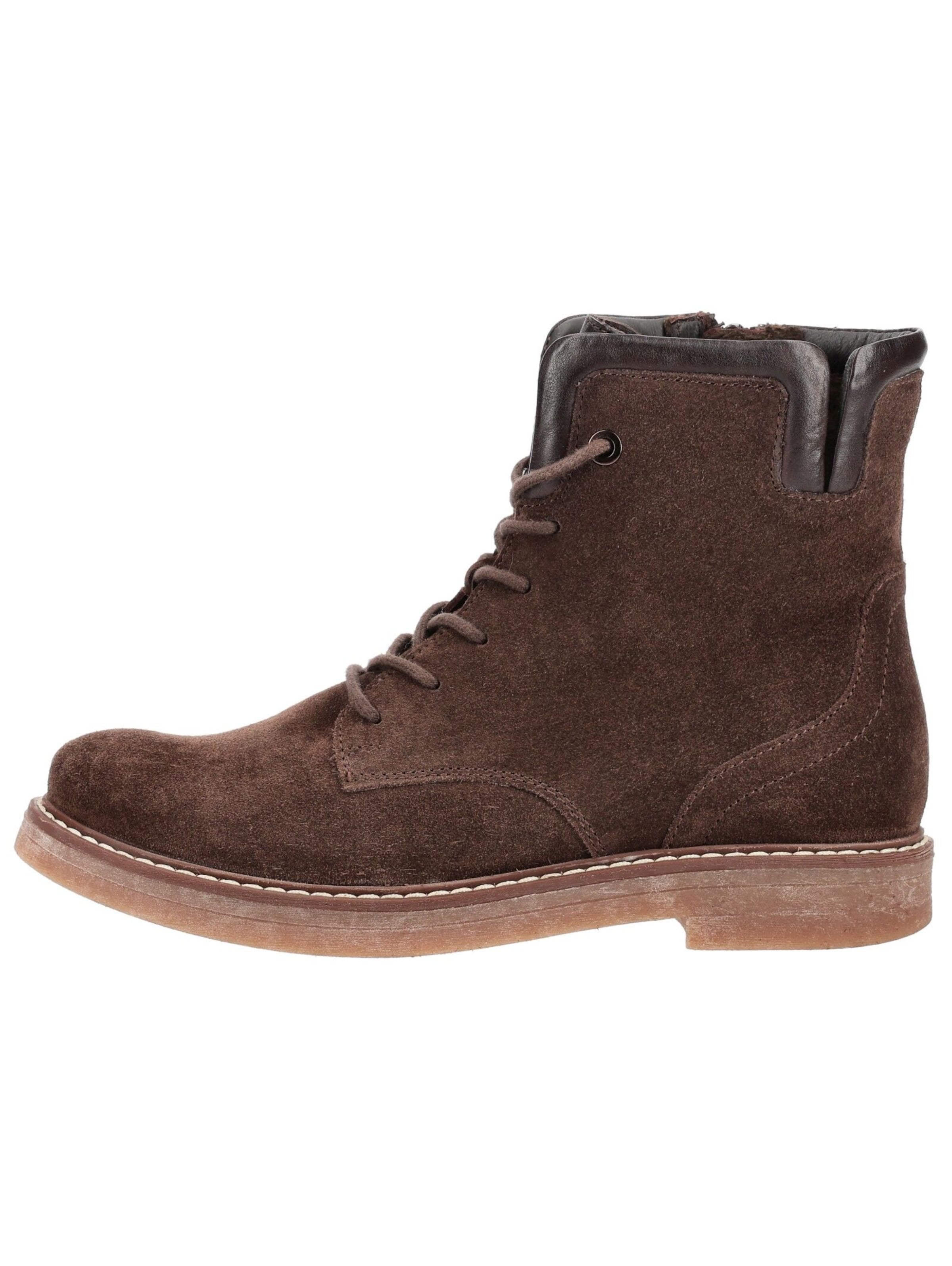 Stivaletto stringato di ARA in marrone: lato