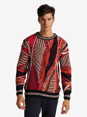 Carlo Colucci Sweater in Red: front