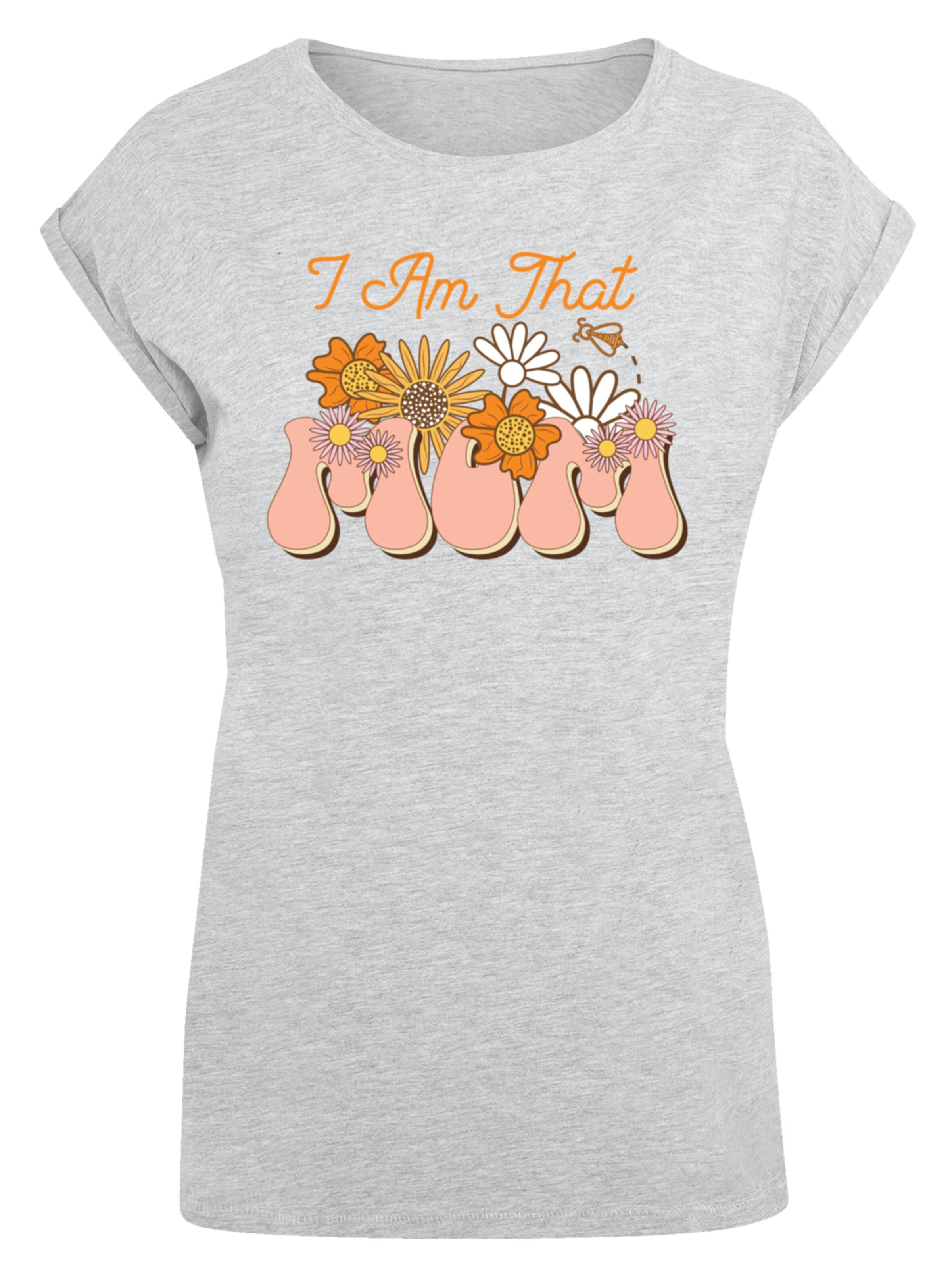 F4NT4STIC Shirt in Grijs: voorkant