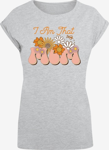 F4NT4STIC Shirt in Grijs: voorkant