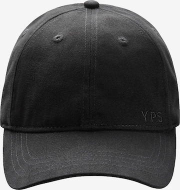 Young Poets Cap 'Trym' in Black: front