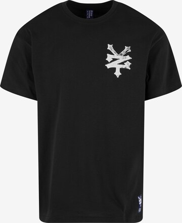 ZOO YORK T-shirt i svart: framsida