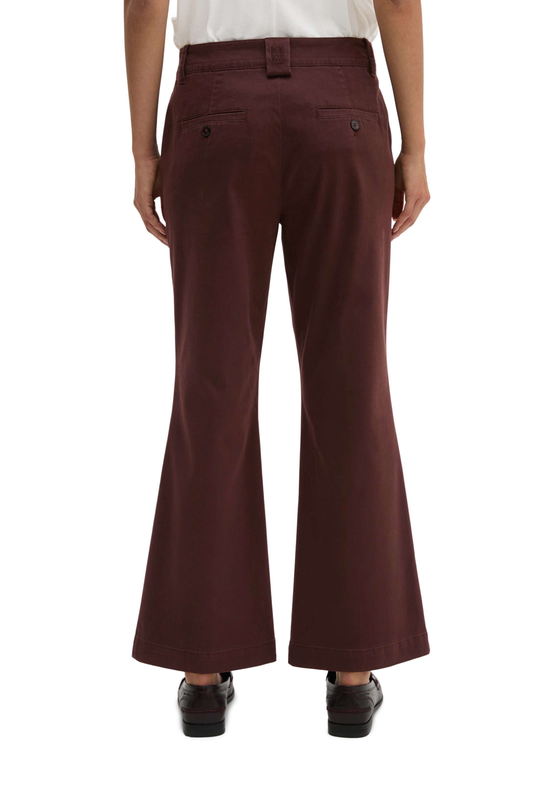 Marc O'Polo Flared Chino in Bruin