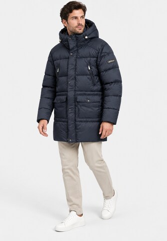 Elara Winterjas in Blauw