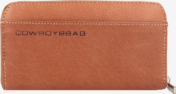 Portamonete di Cowboysbag in marrone: frontale