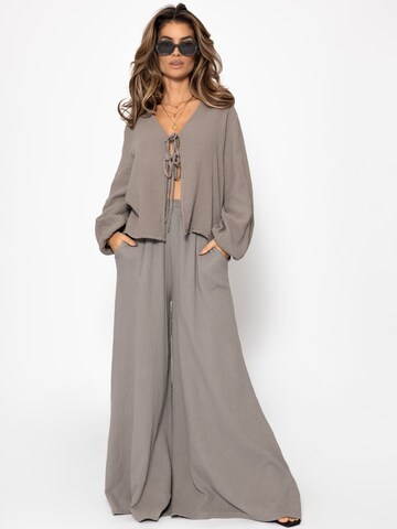 SASSYCLASSY Bluse‌‌‌‌‌‌‌‌‌‌ in Grau