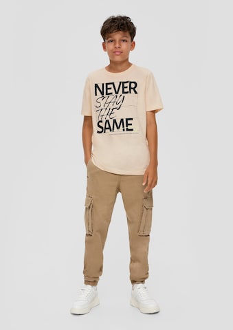 s.Oliver T-shirt i beige