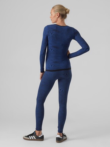 MAMALICIOUS Skinny Leggings 'KENYA' in Blau