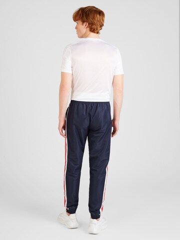 Sergio Tacchini Tapered Trousers 'AGAVE' in Blue