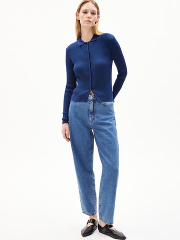 ARMEDANGELS Knit cardigan ' RICIAA ' in Blue: front