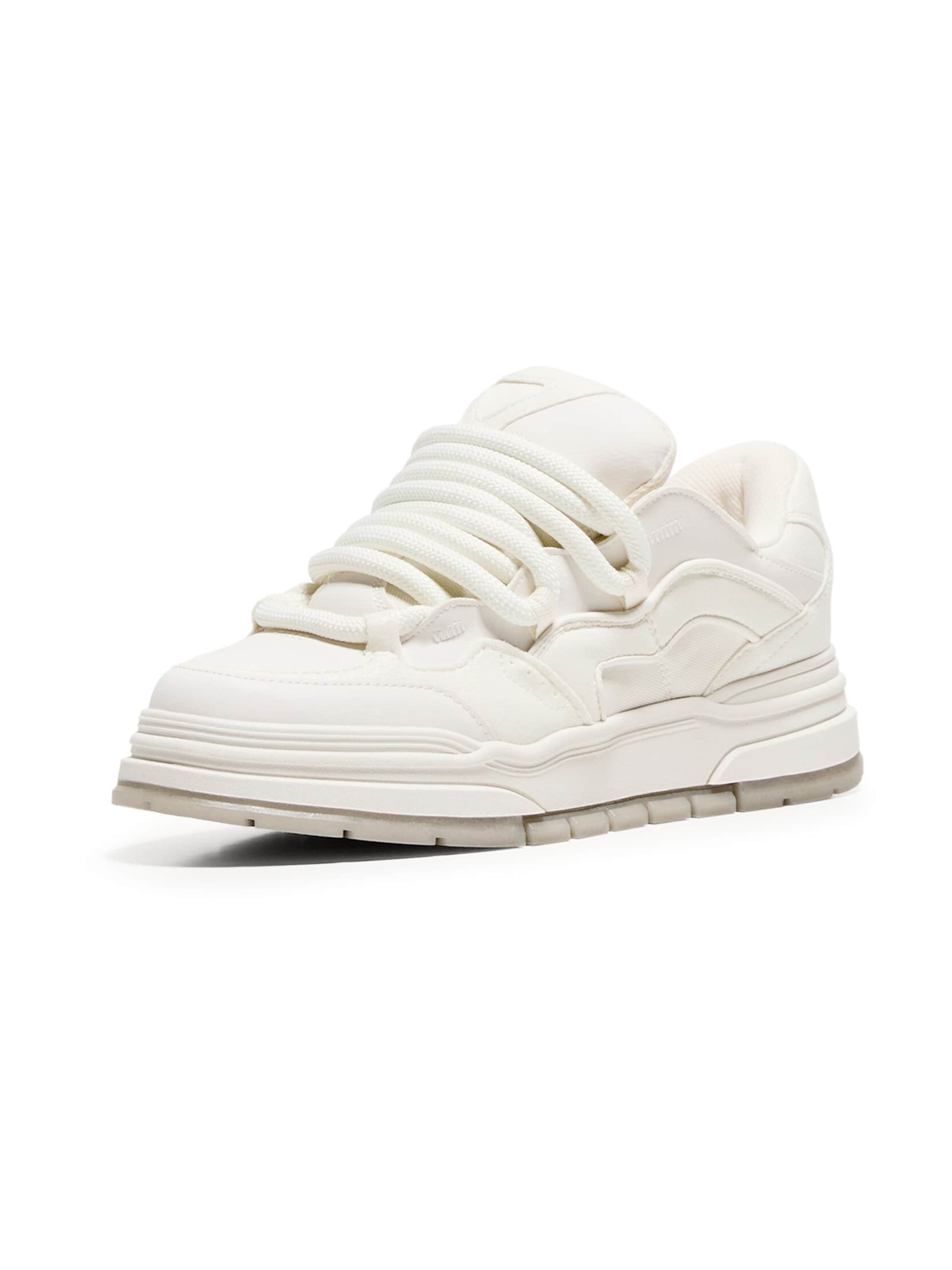 Bershka Trampki niskie w kolorze białym, Podgląd produktu