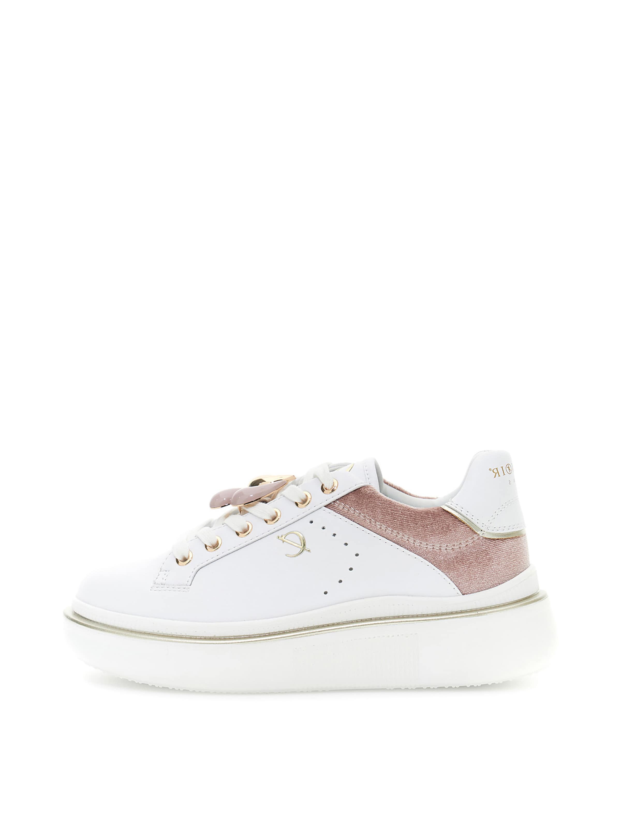 CAFè NOIR Sneaker in gold / rosa / weiß, Produktansicht