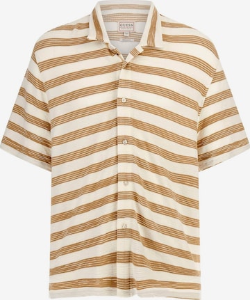 GUESS Shirt in Beige: front