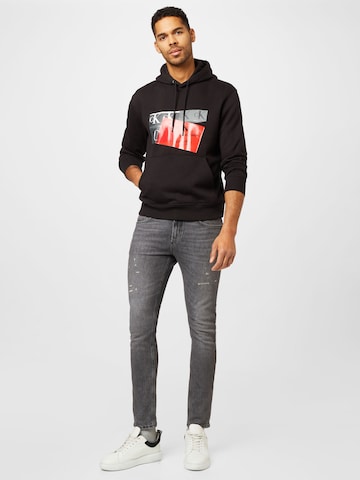 Calvin Klein Jeans Bluzka sportowa w kolorze czarny