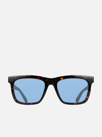 FERRAGAMO - Gafas de sol 'Ferragamo SF2113S Transparent sage 55/19/145 MAN Sunglasses' en marrón: frente