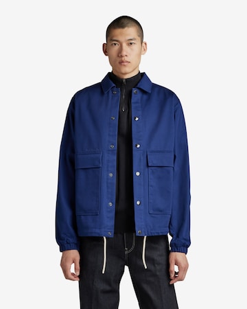 G-Star RAW Tussenjas in Blauw: voorkant