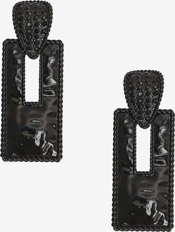 SOHINaušnice ' Keshia ' - crna boja: prednji dio