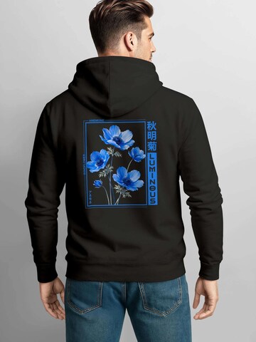 Neverless Sweatshirt 'Blumen' in Black