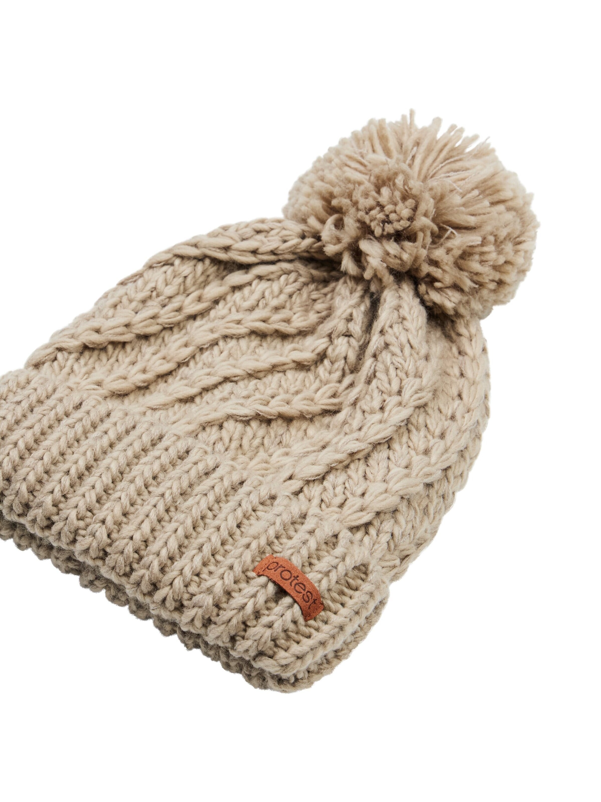 PROTEST Beanie 'PRTPAISLEY24' in Brown