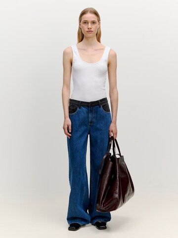 EDITED Flared Jeans 'Maleah' in Blau