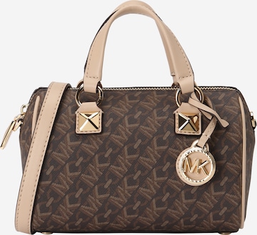 MICHAEL Michael Kors Håndtaske 'GRAYSON' i brun: forside