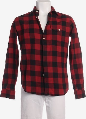 Woolrich Freizeithemd / Shirt / Polohemd langarm S in Rot: predná strana